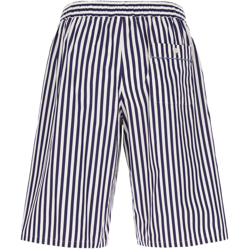 Dolce&Gabbana Shorts Dolce&gabbana Printed cotton blend bermuda shorts mehrfarbig(Image 2)