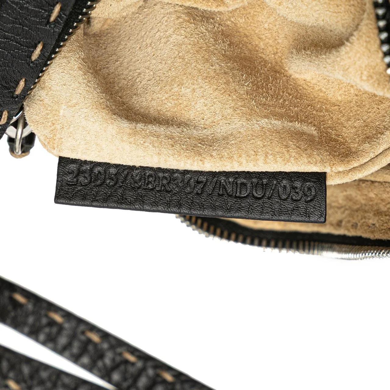 Thumbnail - Fendi Hobo Bags - Leather Selleria Oyster Hobo - Gr. unisize - in Schwarz - für Damen