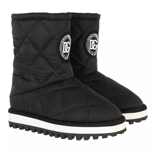 Dolce&Gabbana Soft City Boots Black/White Vinterkängor