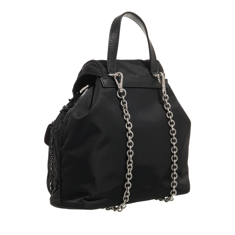 Prada Minitasche Nylon Mini Backpack Nero(Image 3)