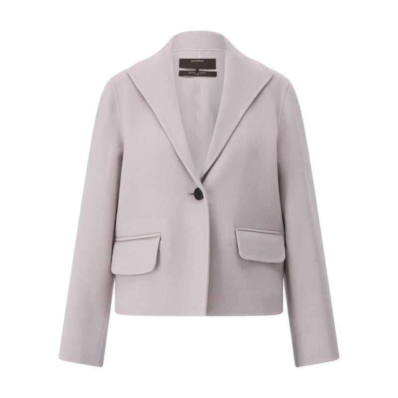 windsor. Daunenjacke Jacke aus Schurwolle Rosa