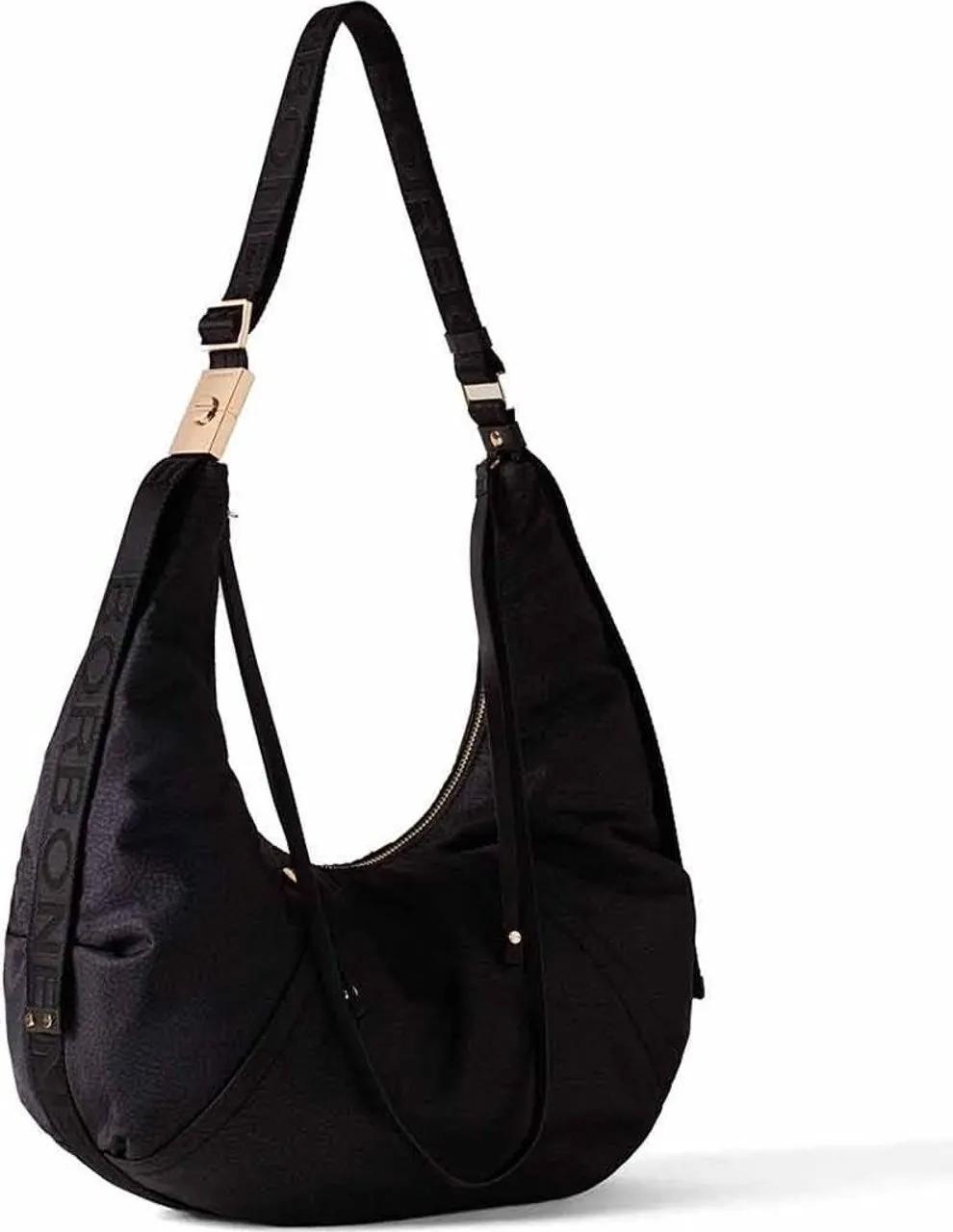 Borbonese Crossbody bags.. Black in zwart