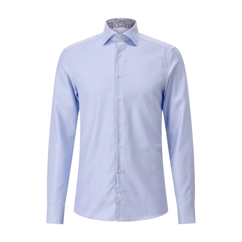 STENSTRÖMS Hemd Slim-Fit Hemd Blau