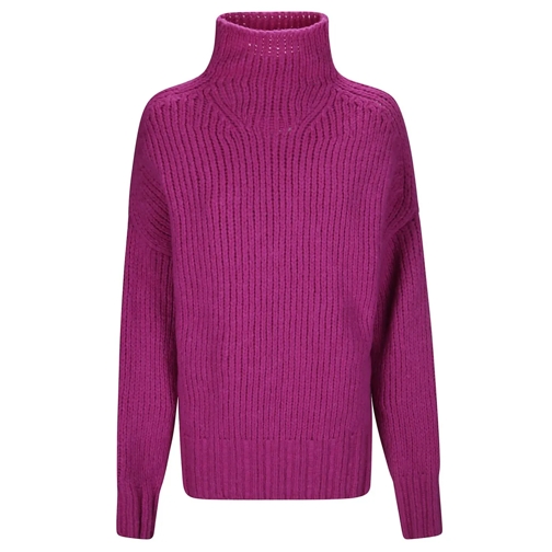 Lanvin Rollkragenpullover High Neck Sweater Purple