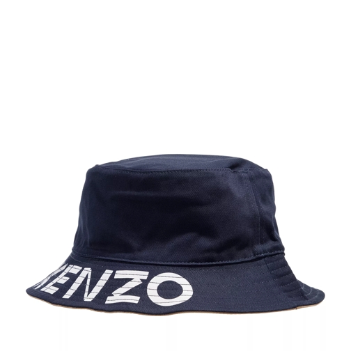 Kenzo Bucket Hat Reversible Midnight Blue Bucket Hat