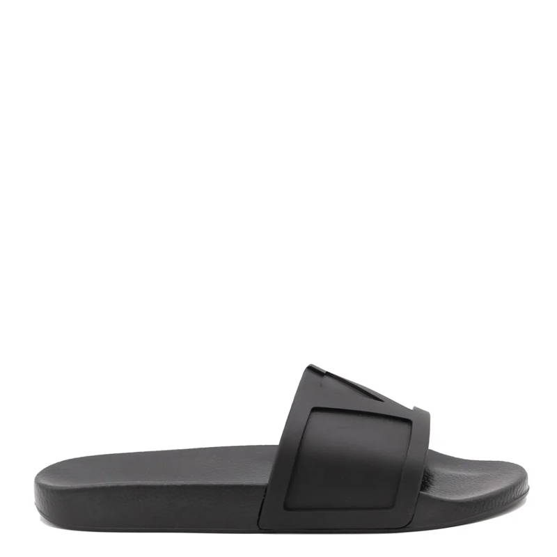 Valentino Garavani Loafer Black Leather Flats Black