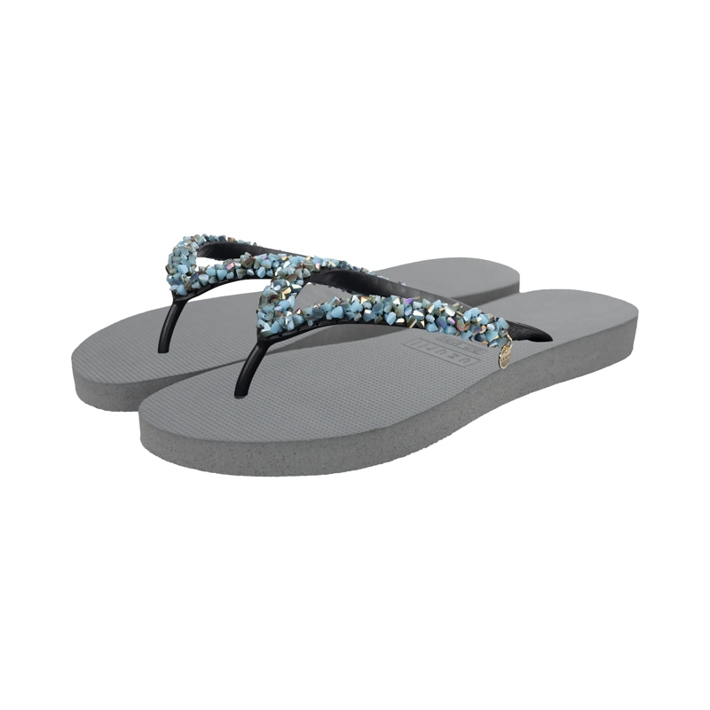 UZURII Flip Flops Zehentrenner Classic Aby Baby Blue silber(Image 2)