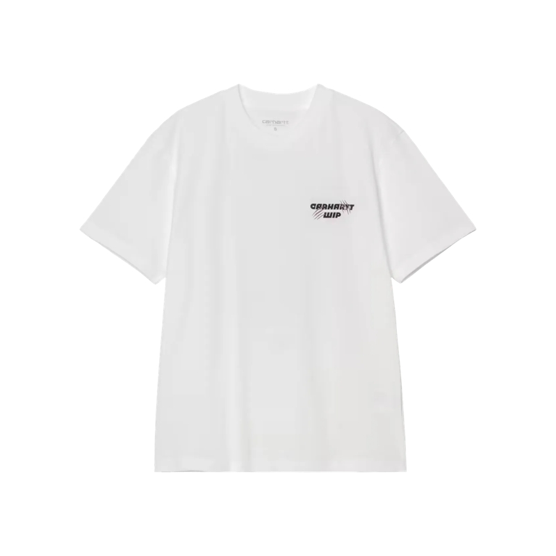 Carhartt Wip Chemise W' S/S Wiptopia T-Shirt White White