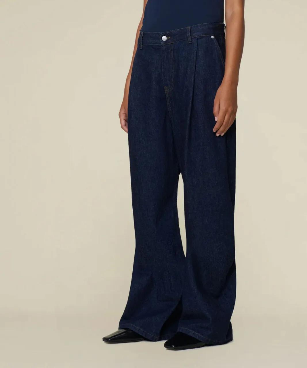 Thumbnail - LOIS JEANS - LOIS Jeans Raw Denim mit Bundfalten - Größe 25 - multi