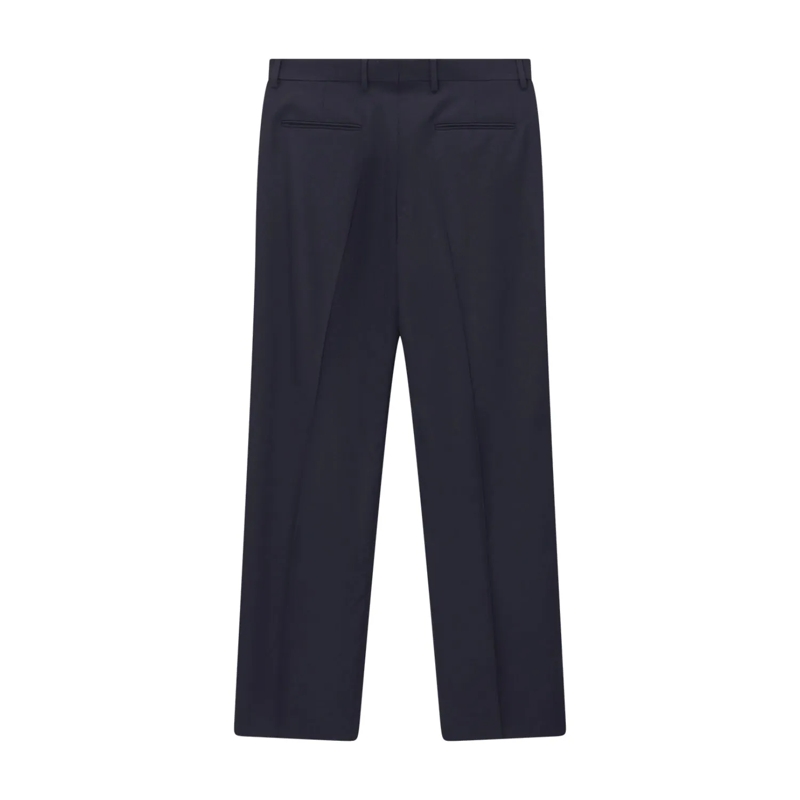Valentino Garavani Stoffen broek Slim-Fit Hose aus Schurwolle dunkelblau(Image 3)