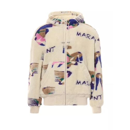 Isabel Marant Multicolor Recycled Material Jacket Neutrals 