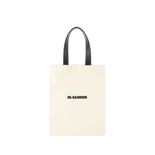 Jil Sander Book Tote Bag - Cotton - Beige Neutrals Tote