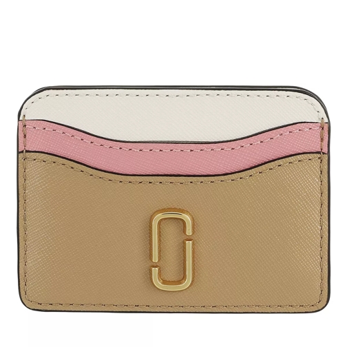 Marc Jacobs The Snapsot Card Case New Sandcastle Multi Korthållare
