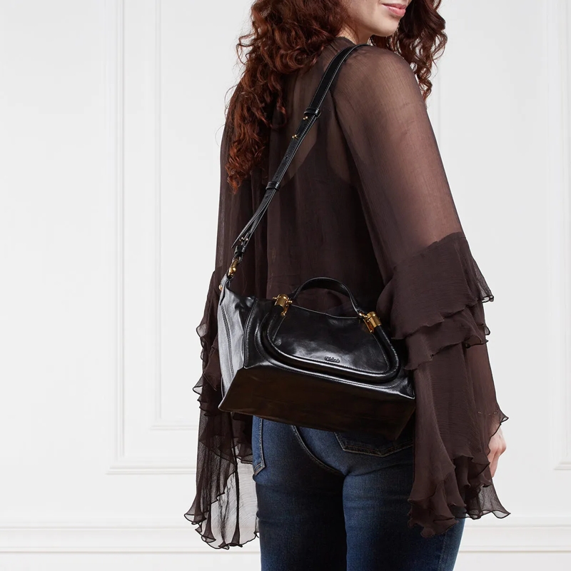 Chloé Satchel Paraty 24 Black(Image 3)