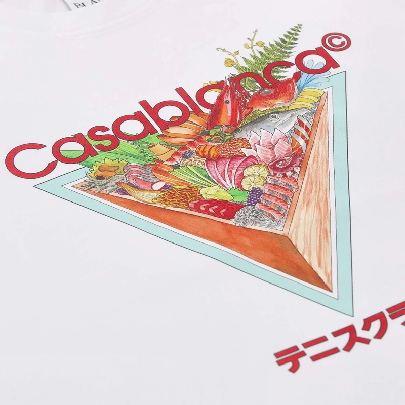 Casablanca T-Shirt T-Shirt mit Print bright white(Image 3)