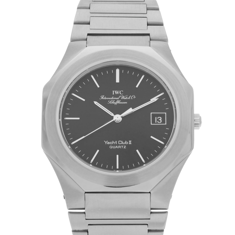 IWC Automatikuhr Yacht Club Schwarz