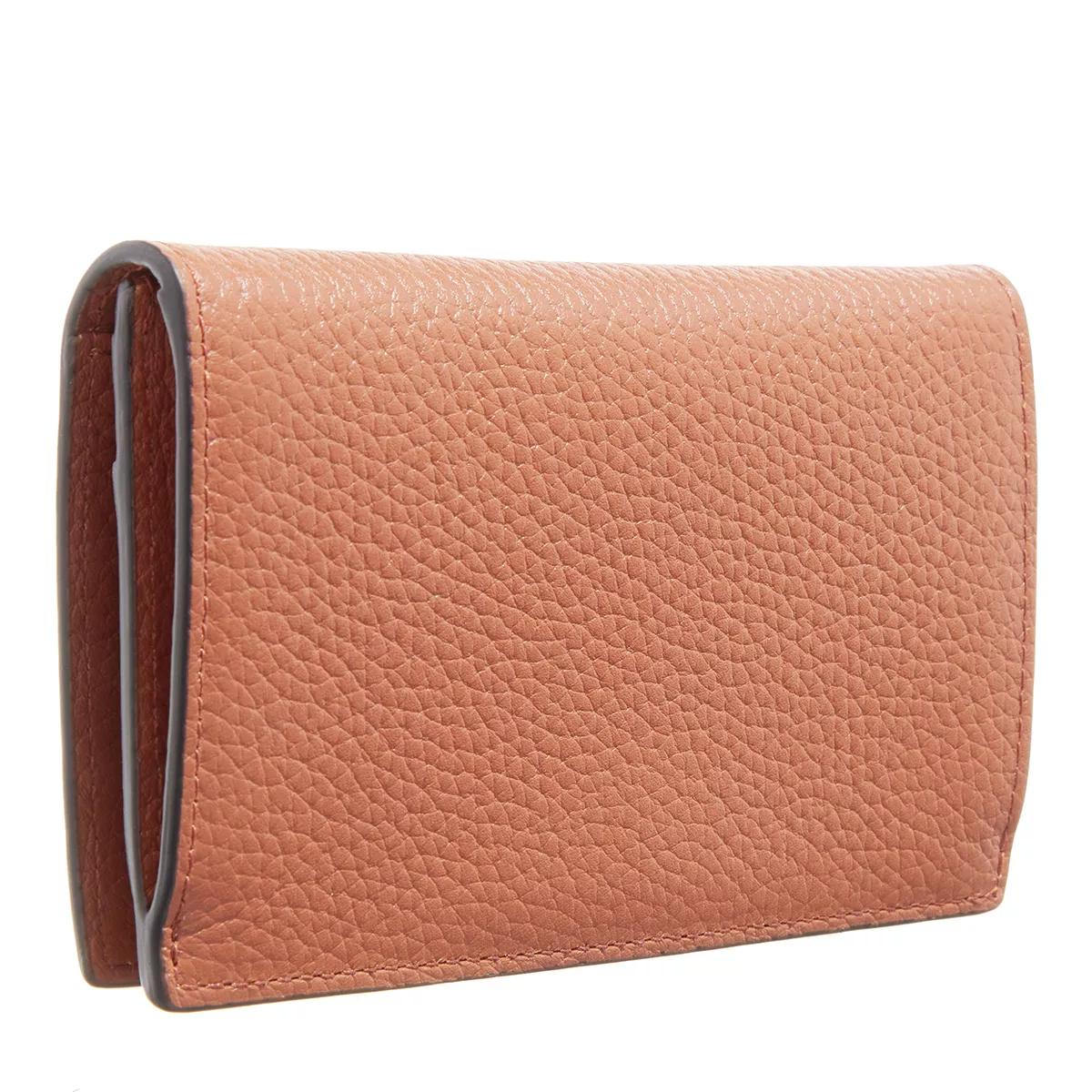 brown wallet women
