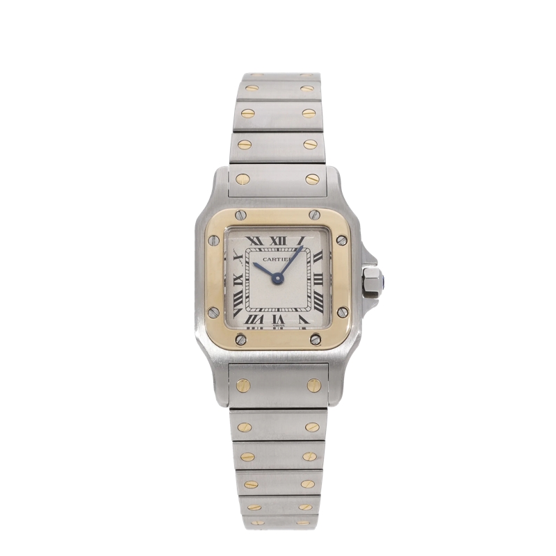 Cartier Automatikuhr Santos Champagner(Image 3)