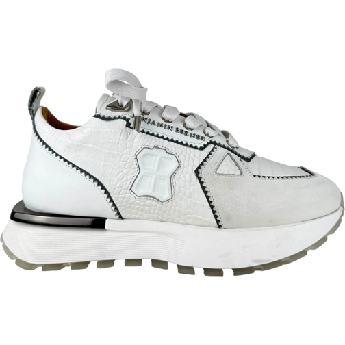 BENJAMIN BERNER Low-Top Sneaker Benjamin Berner Heren Sneakers Wit BNJ0151/WHITE A weiß