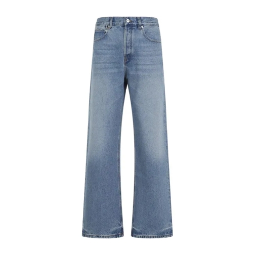 Jacquemus Le De Nîmes Droit Blue Cotton Jeans Blue 