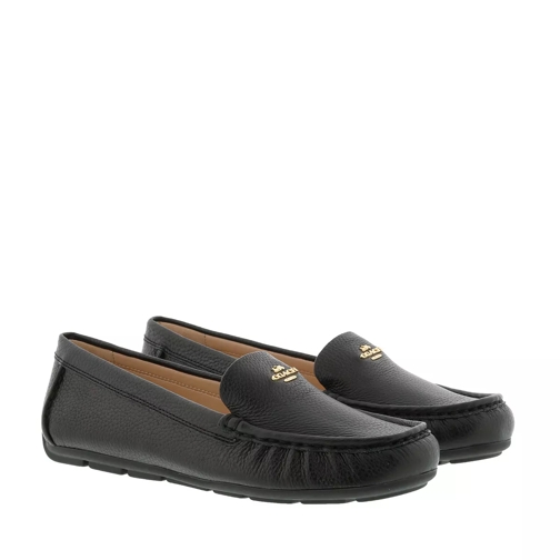 Coach Marley Leather Driver Black Loafer