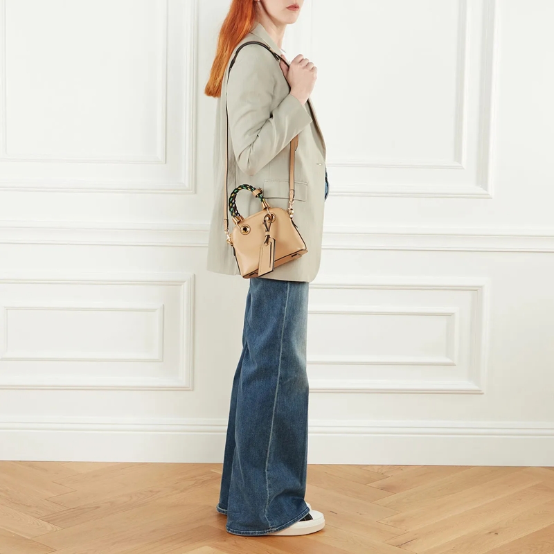 Moschino Crossbody Bag Braided Cord Beige(Image 2)