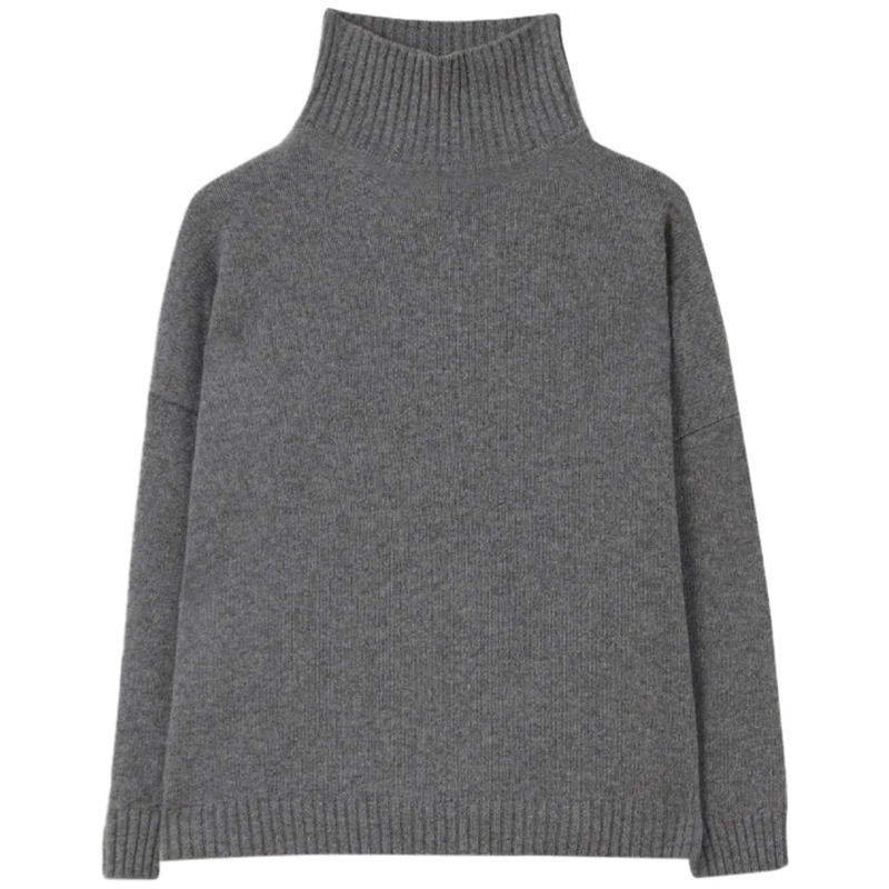 Max Mara  MAX MARA WEEKEND BORGIA ANTHRACITE GREY TURTLENECK grau