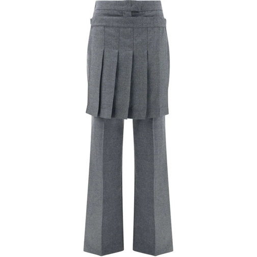 Fendi  Fendi Flannel Pants grau