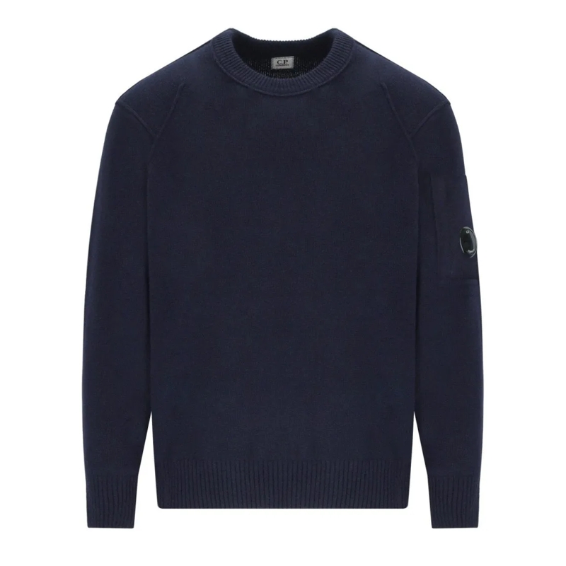 CP Company Pullover Grs Total Eclipse Crewneck Jumper Blue