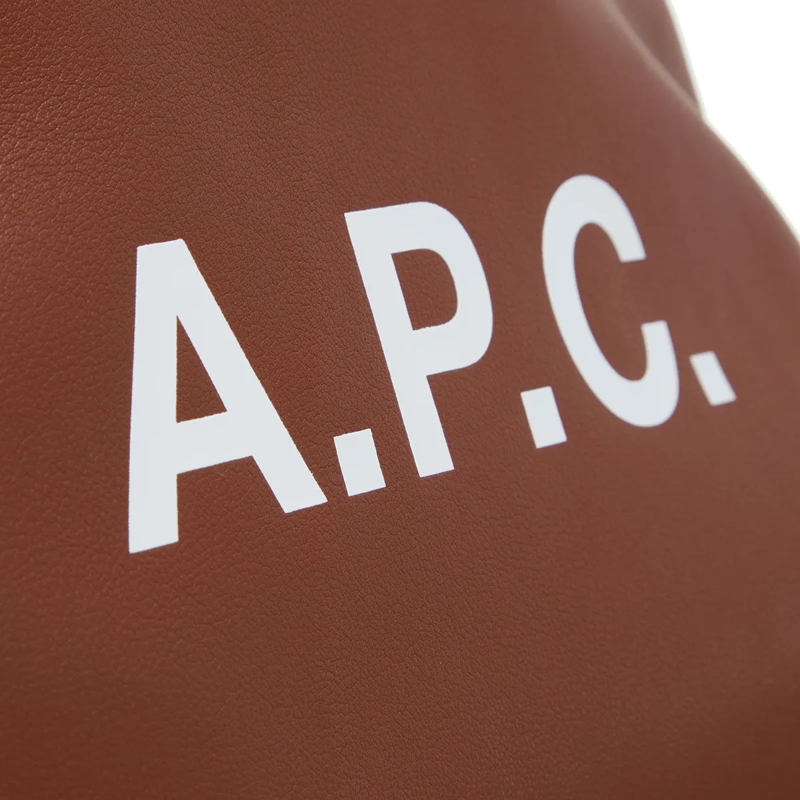 A.P.C. Hobo Bag Baby Ninon Shoulder Cad Hazelnut(Image 4)