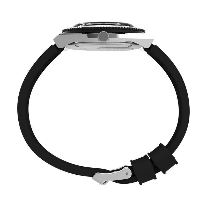 Timex Automatikuhr Analoge Uhr Q Timex® schwarz (Image 2)
