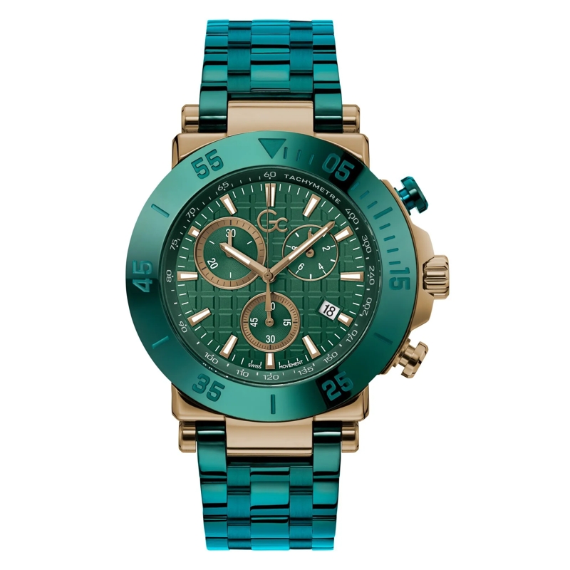 GC Automatikuhr Chronographenuhr Gc One grün