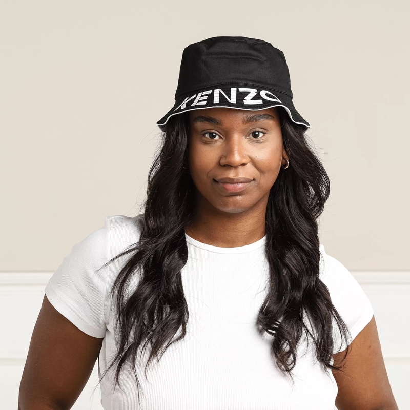 Kenzo Bob Bucket Hat Reversible Black(Image 2)