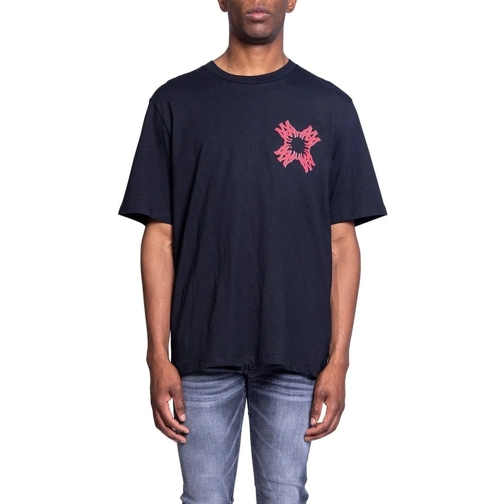 Amiri T-shirts MA QUAD TEE BLACK mehrfarbig