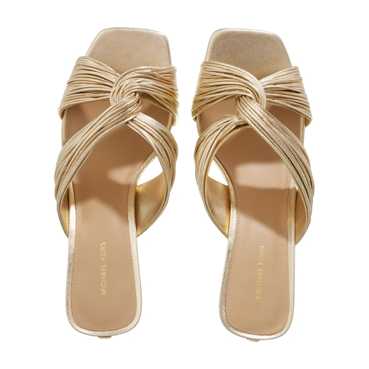 Michael Kors Alessia Mule Sandal Pale Gold | Sandal