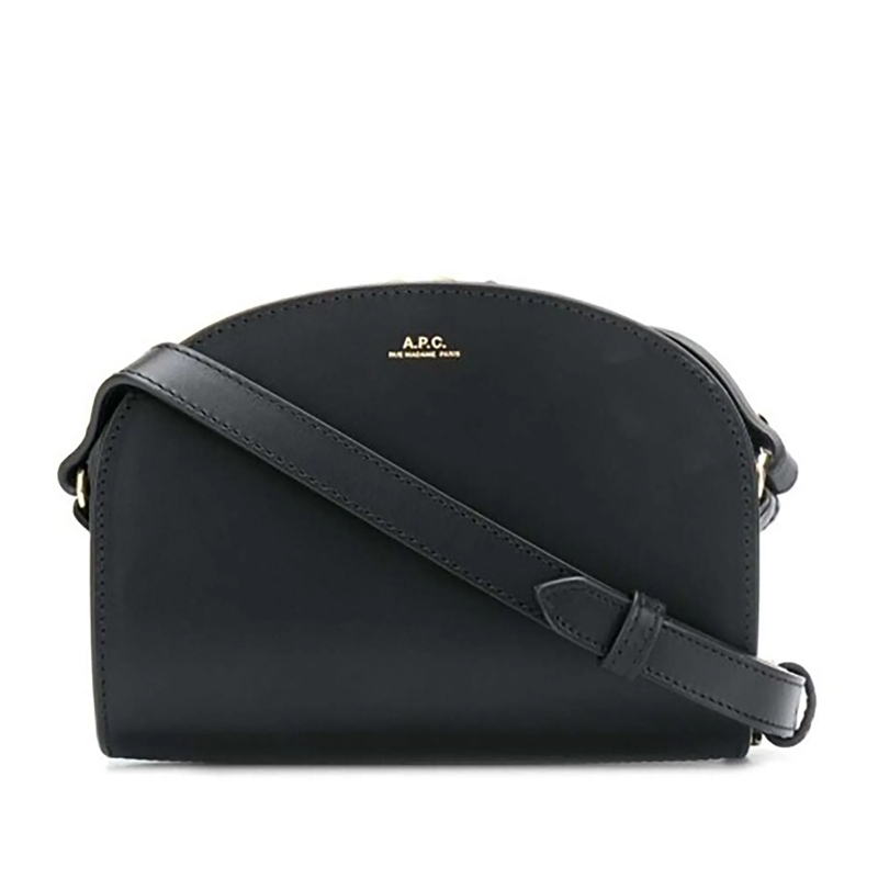 A.P.C. Crossbody Bag Sac Demi-Lune Mini Black