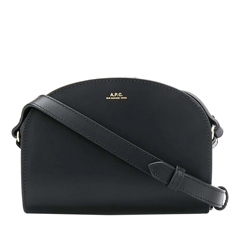 A.P.C. Crossbody Bag Sac Demi-Lune Mini Black(Image 3)