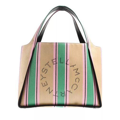 Stella McCartney Shopping Bag Arcylic Green Borsa da shopping