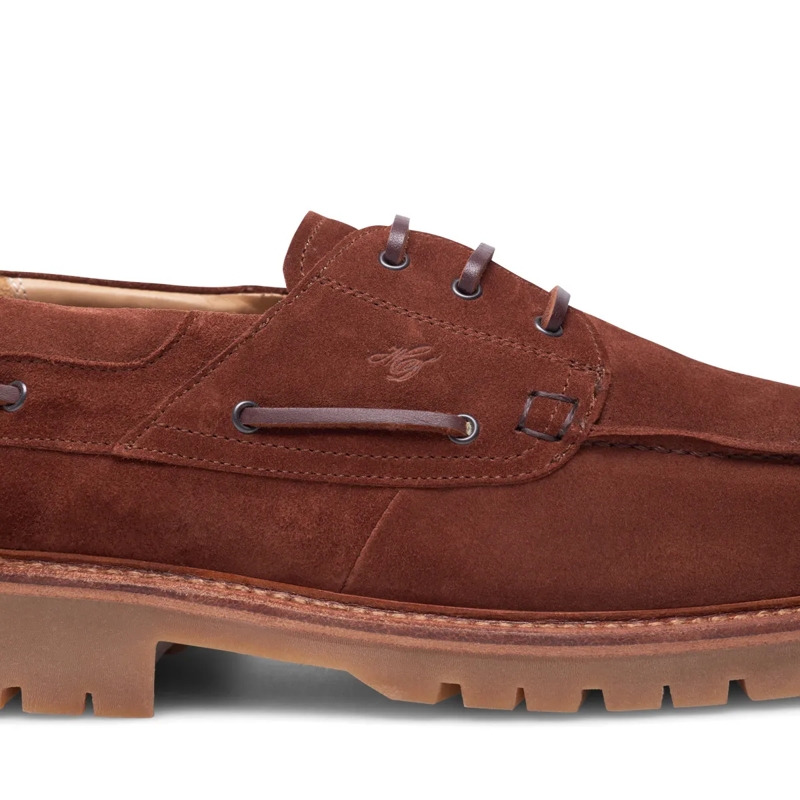 Heinrich Dinkelacker Bootsschuhe Bootsschuh Miami Plain V mittel-braun(Image 3)