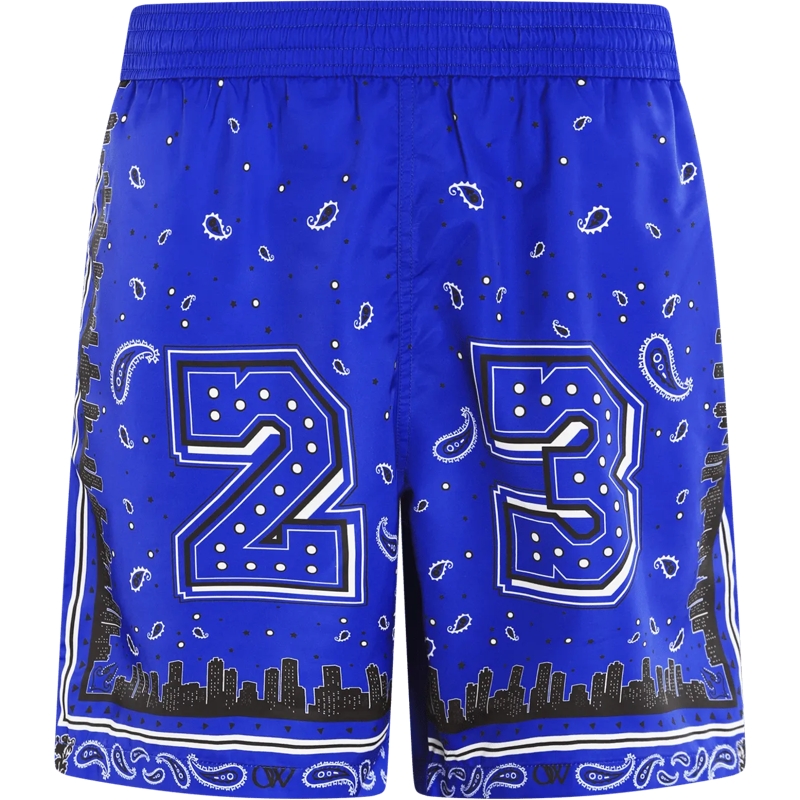 Off-White  Bandana Surfer Swimsuit blau(Image 5)