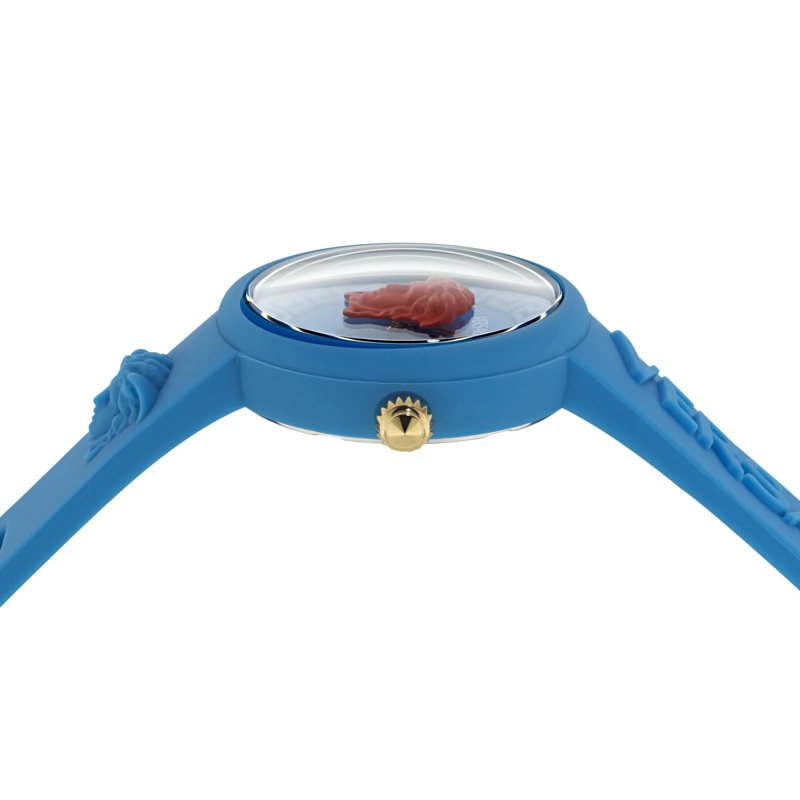 Versace Quarzuhr Quarz-Analoguhr Medusa Pop Kids blau(Image 2)