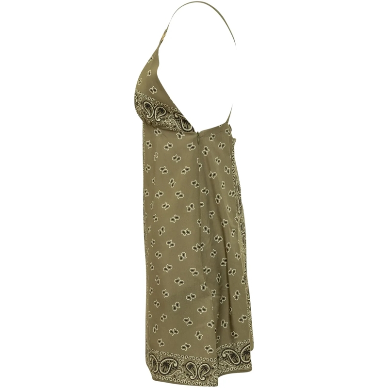 Palm Angels Midikleid Abito con Fantasia Paisley grün(Image 3)