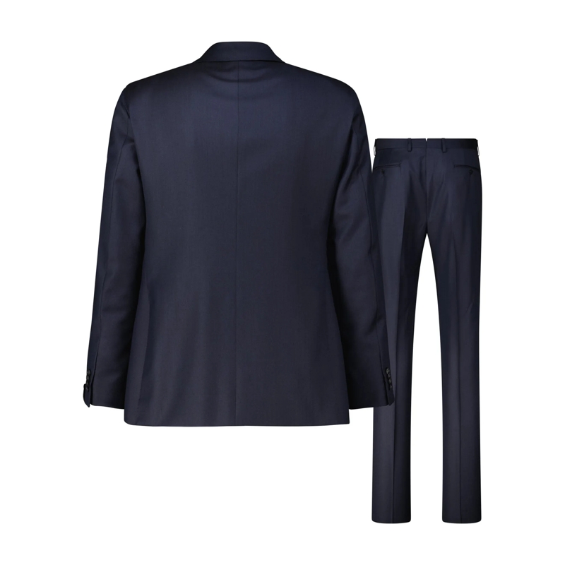 Emanuela Caruso Anzugkombination Zweiteiliger Anzug Aida aus Wolle grau(Image 8)