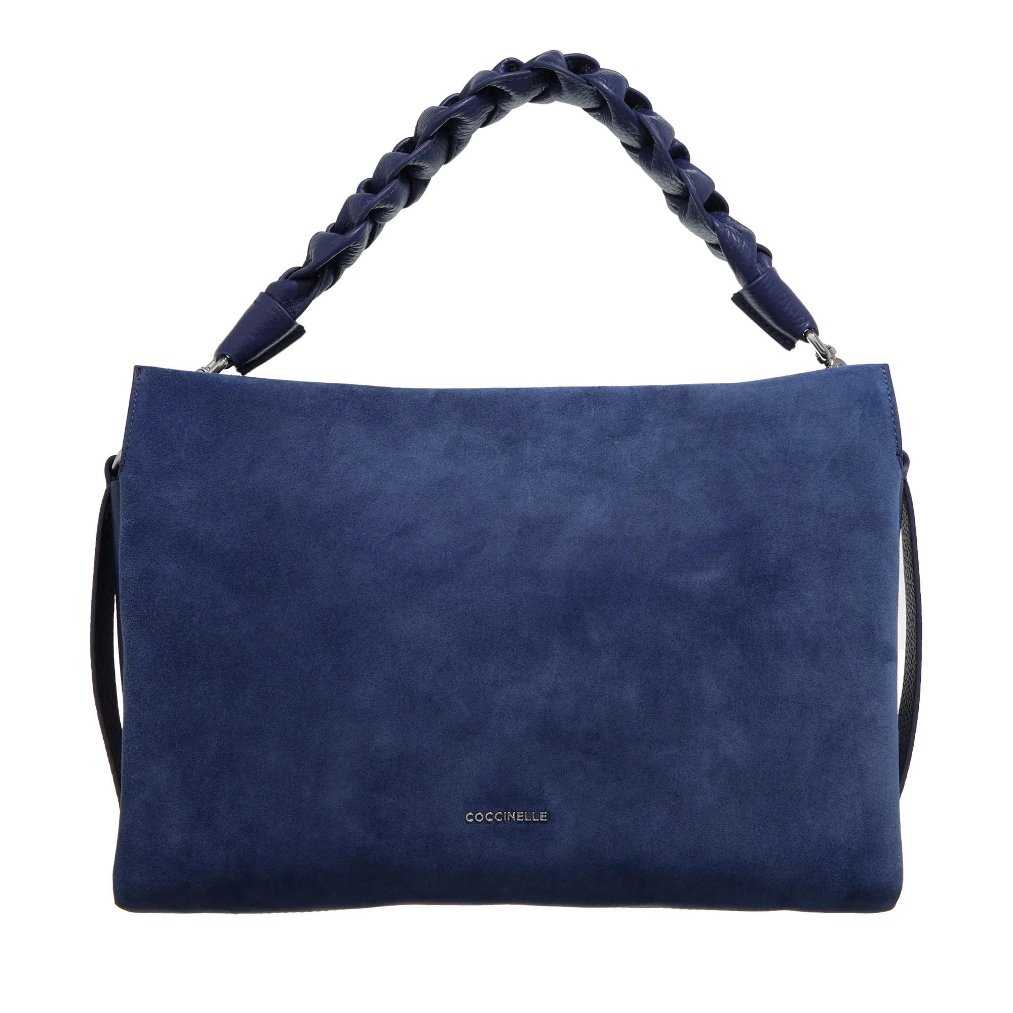 Coccinelle Hobo Bag - Boheme Suede Bimaterial - Gr. unisize - in Blau - für Damen