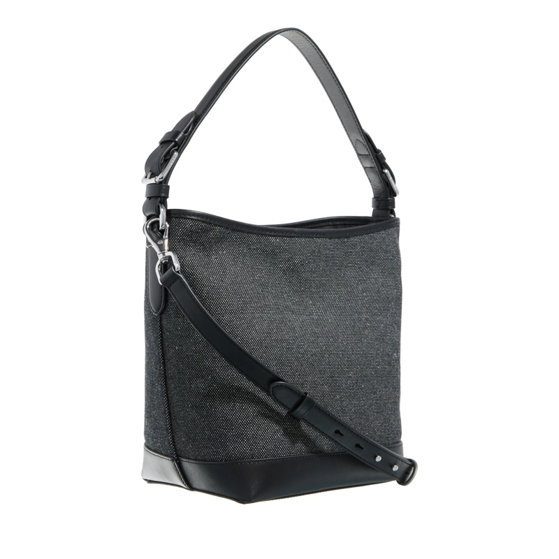 Lauren Ralph Lauren Bucket Bag Witley Md Bk Bucket Bag Medium Black Ntrl/Black(Image 3)