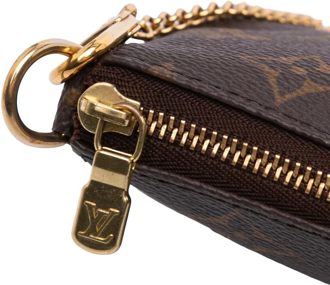 Thumbnail - Louis Vuitton Crossbody Bags - Monogram Mini Pochette Accessoires - Gr. unisize - in Braun - für Damen