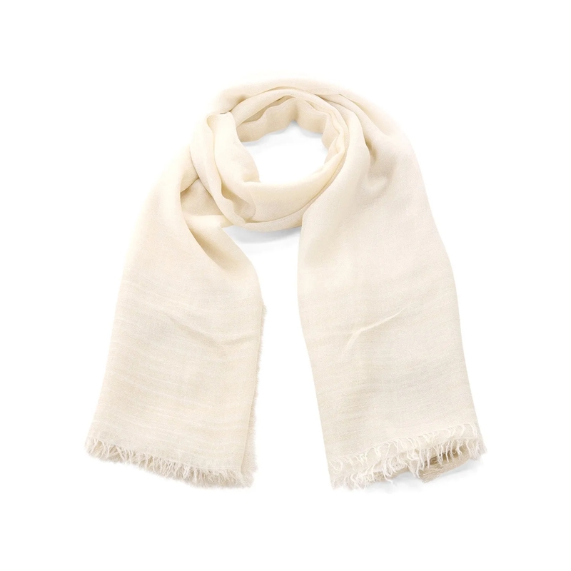 Faliero Sarti Lichtgewicht Sjaal Tuch Clary weiß