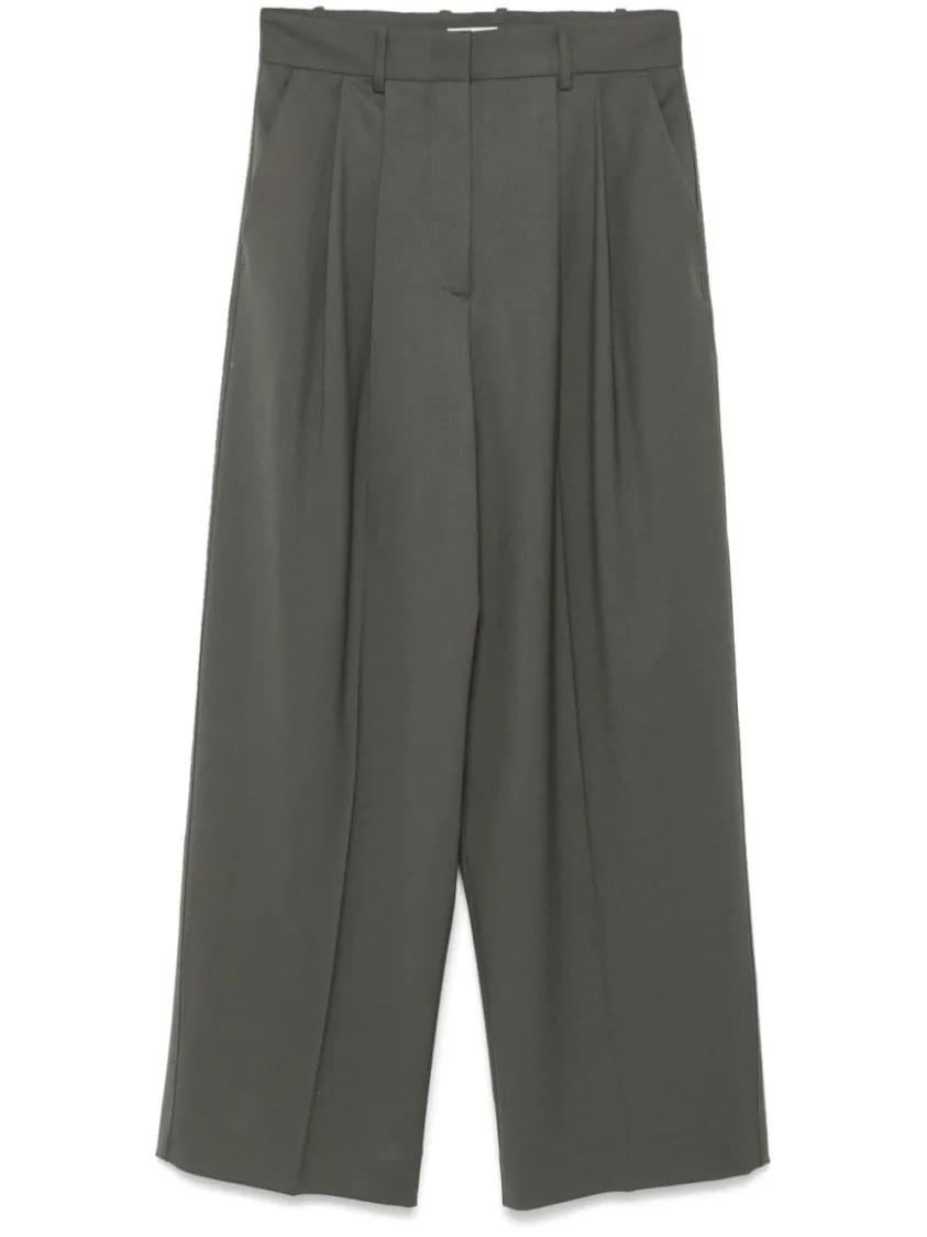 Thumbnail - P.A.R.O.S.H. - Sallia Bi-Stretch Trousers - Größe M - grau