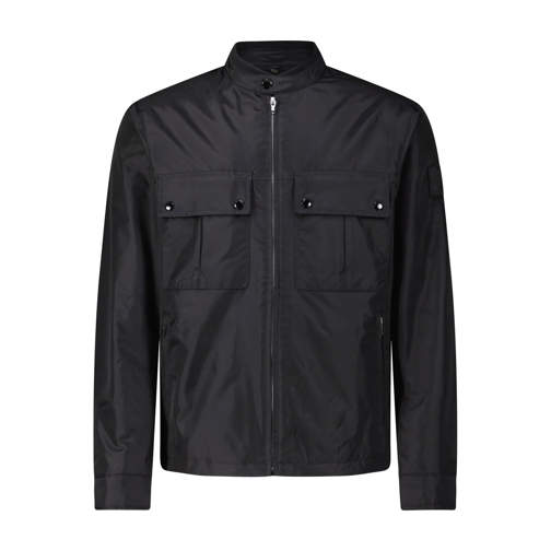 Belstaff Veste de transition Wasserabweisende Übergangsjacke Schwarz