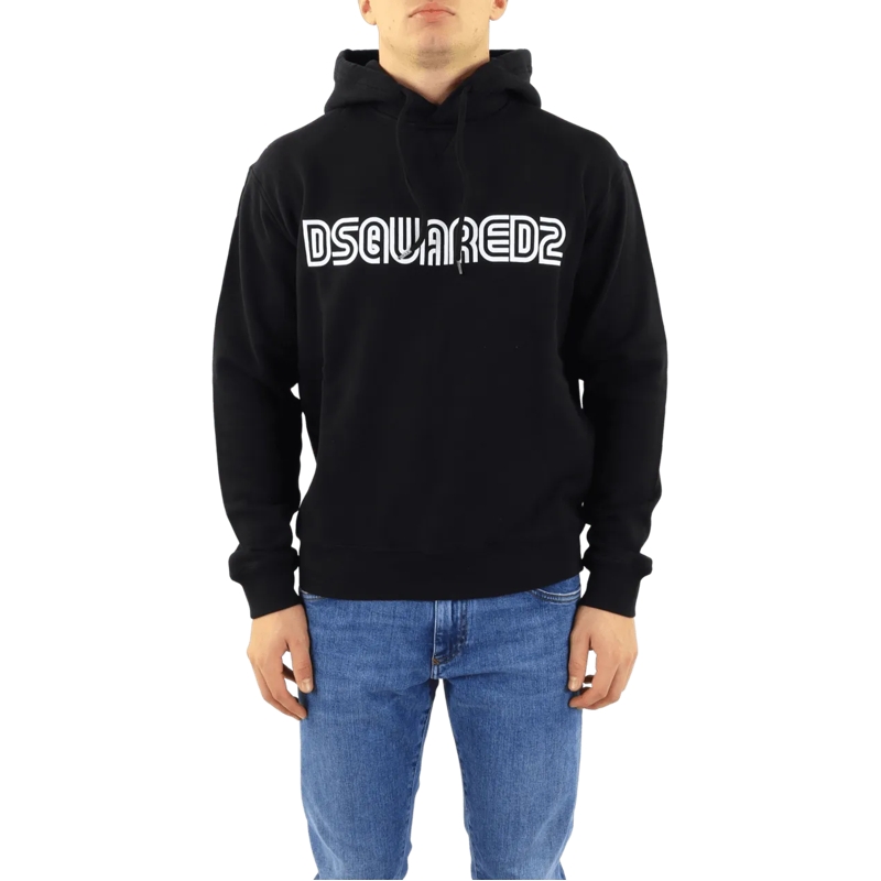 Dsquared2  Heren Sweatshirt schwarz